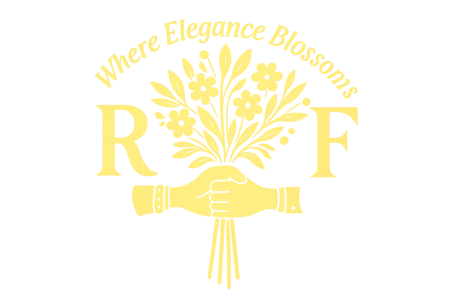 Ravi's Floral Logo
